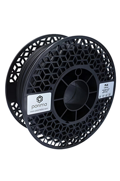Porima PLA 1.75mm Siyah RAL9005 Filament 1 Kg