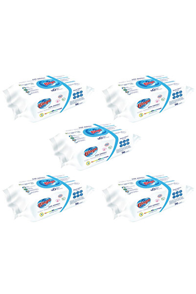 Bingo PRATİK YÜZEY TEMİZLİK HAVLUSU 96'lı x 5 Adet