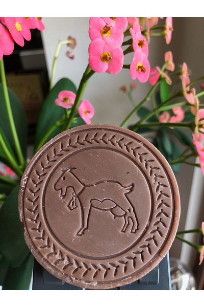 Zeytinli Keçi Çiftliği Goat Milk Vanilla Soap (Pure Olive Oil & 100% Natural)