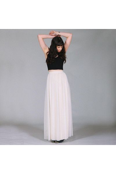 CNG MODA Lined Hijab Tulle Skirt