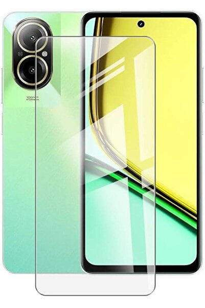 Ecr Mobile Realme 12 Lite ile Uyumlu Şeffaf Esnek Nano Cam Ekran Koruyucu