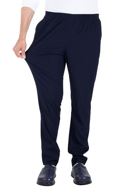 Alsancak Üniforma Pantaloni Bărbați Clasici Lycra Albastru Marin - Model Asistentă și Doctor