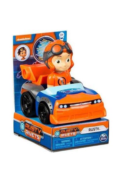 Spinmaster Spin Master Rusty Rivets Mini Figures Rusty Vehicle