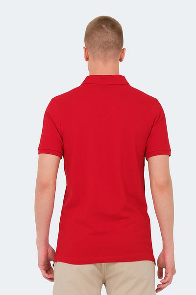 Slazenger Tricou roșu pentru bărbați - VALE KTN