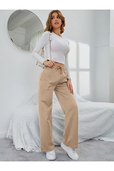 BENROMA Loose Leg Wide Sweatpants