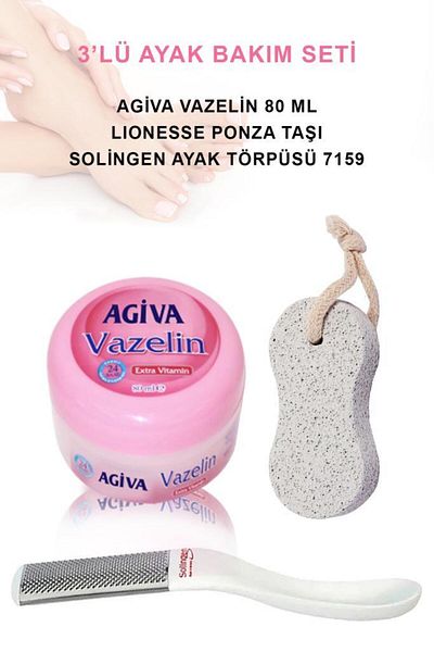 Lionesse Moisturizing Foot File Care Set