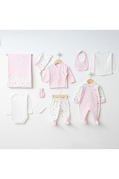 For My Baby طقم بدلة أطفال مكون من 10 قطع - للخروج من المستشفى