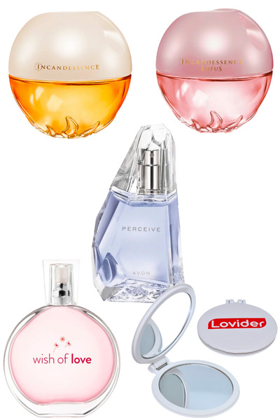 AVON Kadın Parfüm Seti; Incandessence + Wish Of Love + Perceive + Incandessen...