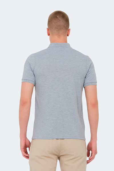 Slazenger Γκρι ανδρικό μπλουζάκι - VALE KTN