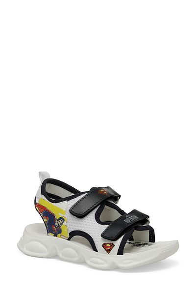 Superman Daffo.F4Fx White Boys Sandals