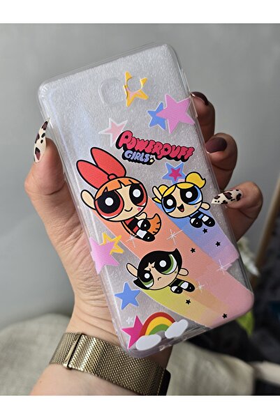 SUPER FRAME Samsung Galaxy J7 PRIME / J7 PRIME 2 Uyumlu Baskılı Şeffaf Telefo...