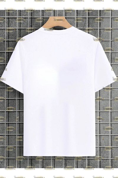 aynewmoda Miawlayan Cat Printed Oversize T-Shirt