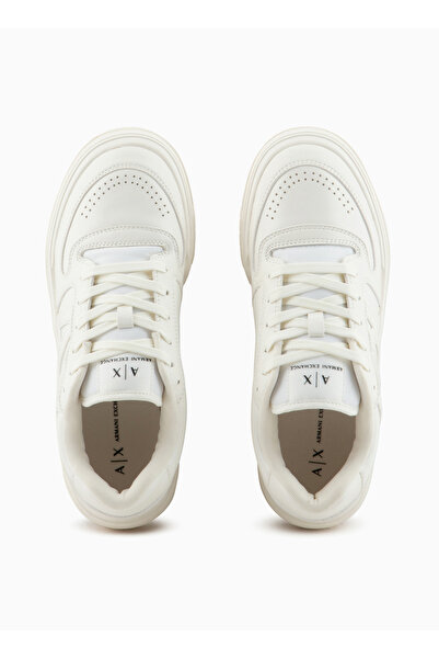 Armani Exchange Beyaz Kadın Sneaker XDX149XV765M801