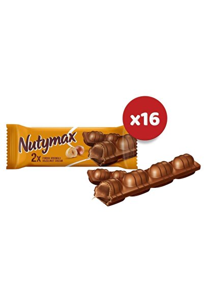 Şölen Nutymax Sütlü Çikolata Kaplamalı Fındıklı Kremalı Gofret 44 Gr X 16 Adet