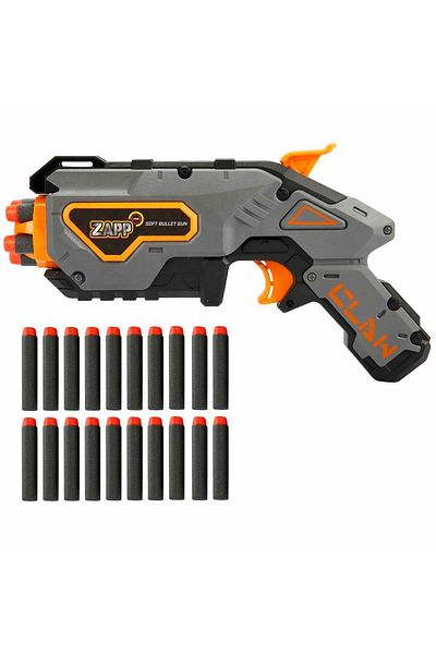 A-T AYZE-TRENDY 28 cm Super 20 Bullet Sponge Dart Shooting Gun - Toy 5763
