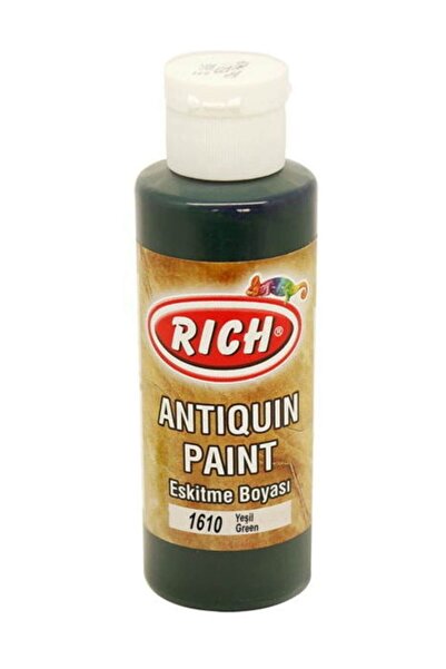 Rich Antiquing Paint Eskitme Ahşap Boyası 130 ml. 1610 Yeşil