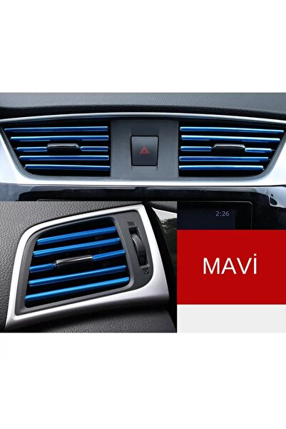 Autowise شبكة تكييف الهواء الداخلية للسيارة، زخرفة مكيف الهواء، شريحة ملونة ب...