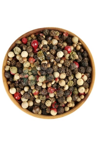Bakkal Hasan Hasan Bakkal - 100 Gr Black Pepper Colored Grain (4 Colors)