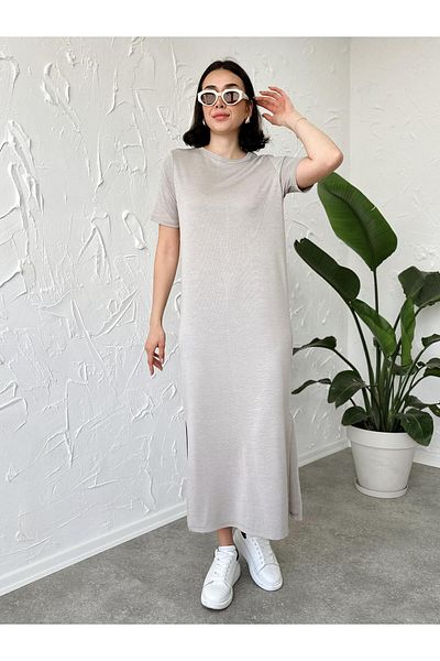 Poliyance Rochie Sira Bej