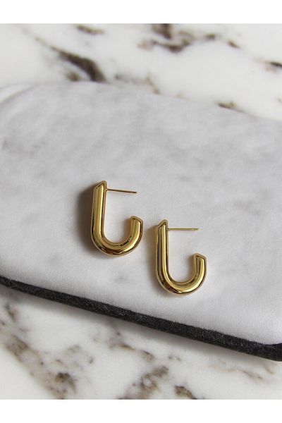 Brillo Balloon Earrings Steel