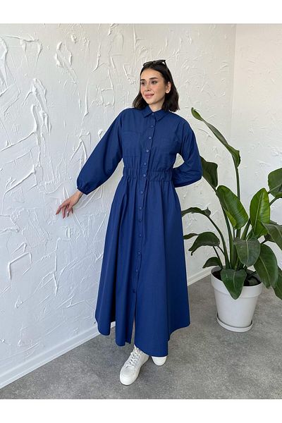 Poliyance Rochie Romola albastră