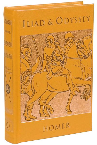 Penguin Books Homer's Iliad and Odyssey (Leather Classic)