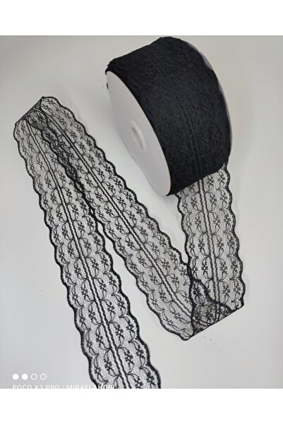 miraylahobi Κορδέλα δαντέλας διπλής στρώσης Guipure Πλάτος:5cm Μήκος:25 μέτρα – Δαντέλα