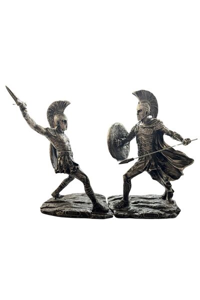 ArtemisDükkan Aşil & Hektor Savaş Biblosu Akhilleus Hektor Truva Mitoloji Hey...