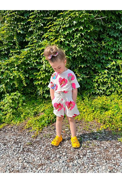 Uslukids Set de 2 pantaloni scurți imprimați