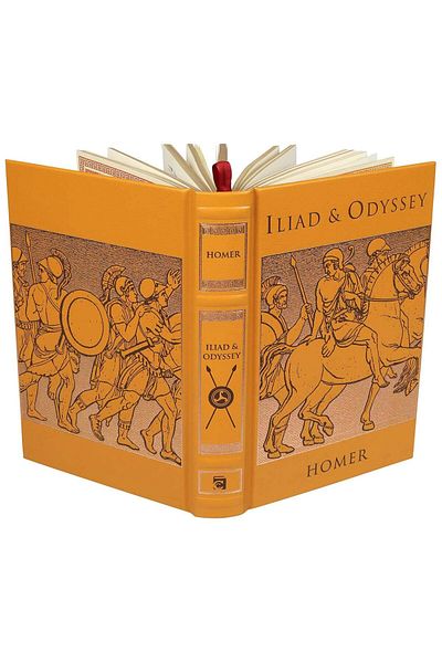 Penguin Books Homer's Iliad and Odyssey (Leather Classic)