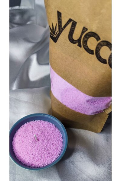 Pembe Inci Tozu Mum - 250 gr