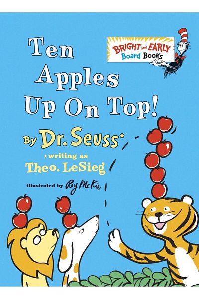 Penguin Books Dr Seuss - Ten Apples Up on Top!Bright Early Board Books