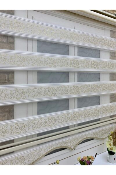 YAZAR HOME Yeni Sezon 1. Kalite Zebra Stor Perde