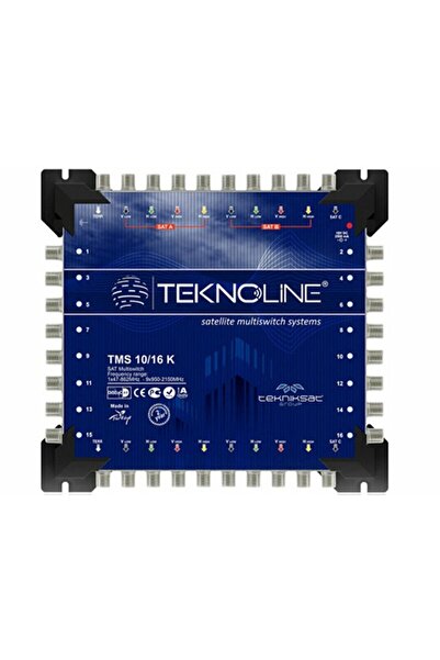 Teknolıne 10x16 Kaskatlı Multıswıtch Uydu Dağıtım Santralı