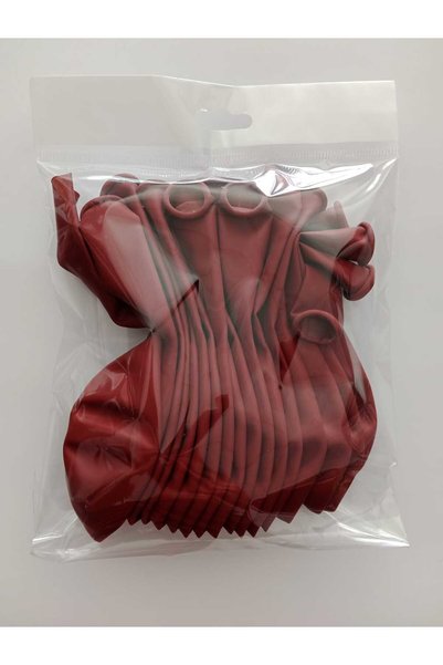 Kalisan 12Inch Dark Red Balloon 15 Pieces