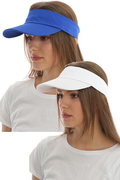 Ritagarcia Σετ καπέλων Tenisci Unisex Visor με προστατευτικό UV 2 τεμ