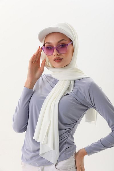 Ritagarcia شال ساندي مع قبعة