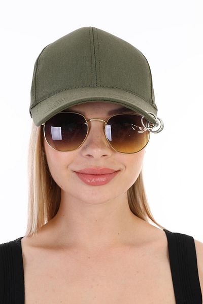 Ritagarcia Unisex Piercing Khaki Hat