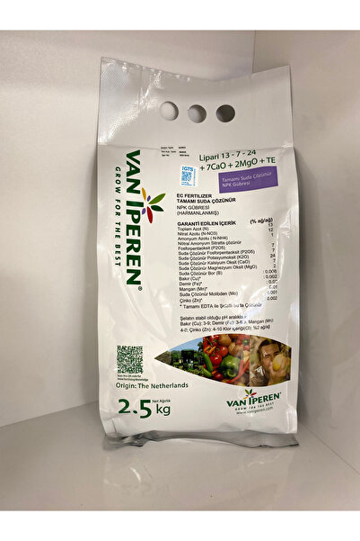 Van Iperen Van İperen Lipari 13-7-24+7cao+2mgo+Te 2,5kg GÜBRE