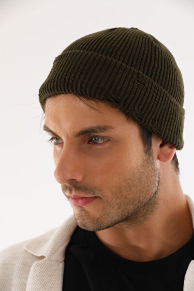 Ritagarcia Чоловіча рвана кепка хакі