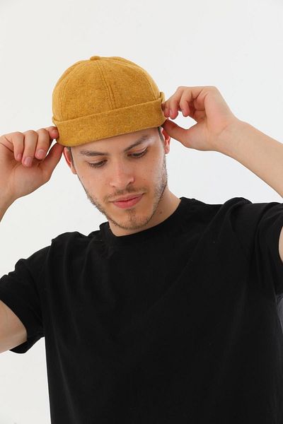 Ritagarcia Stamped Back Adjustable Retro Hip-hop Skullcap Hat