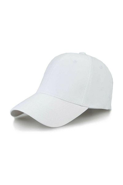 Ritagarcia Unisex Adjustable Sports White-dark Gray Basic Cap Hat Set of 2