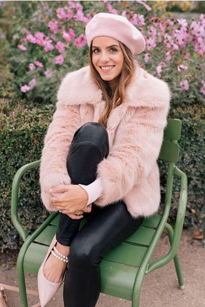 Ritagarcia French Felt Pink Painter Beret
