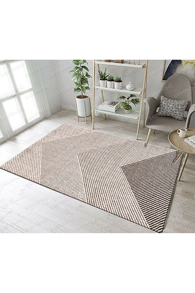 Sermod 109- Modern Brown Sponge Elastic Carpet Cover