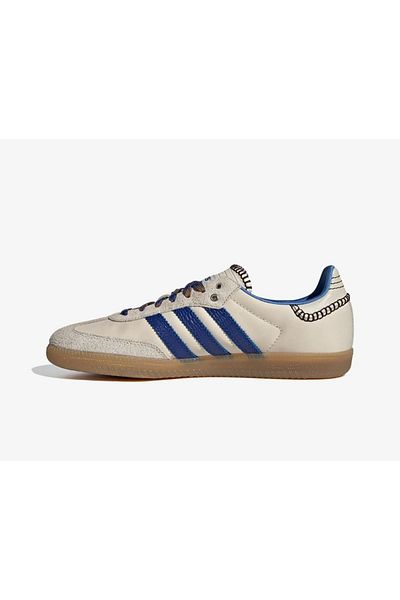 adidas Wales Bonner x Samba - Nylon Wonder Clay Royal Blue Sneakers Olive Store