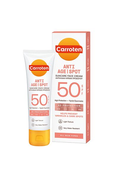 Carroten Anti Age&Spot Spf50 High Protective Facial Sunscreen 50ml
