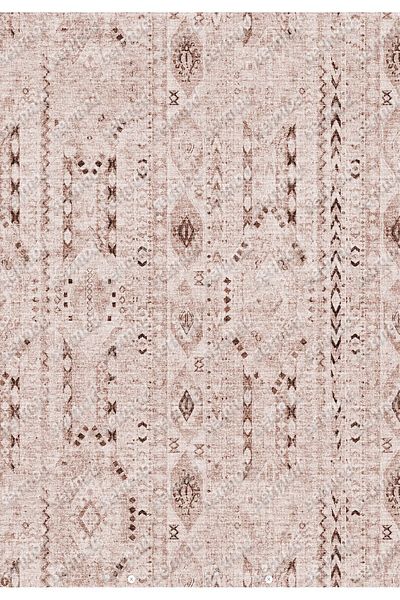 Sermod 119- Modern Brown Sponge Elastic Carpet Cover