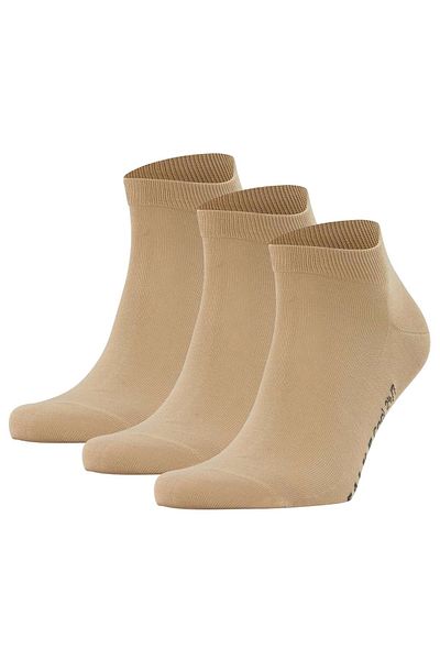 FALKE Herren-Sneaker – 3er-Pack Cool 24/7, Socken, Klimaanlagen-Aktivsohle, Unifarben