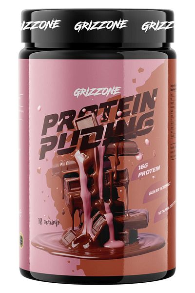 GRIZZONE GRizzone Pudding 540 GR 18 Serving - Coffee Flavored