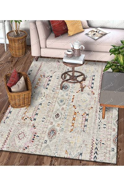 Sermod 119- Modern Sponge Elastic Carpet Cover-Mix